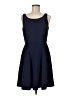 Jessica Simpson Color Block Blue Cocktail Dress Size 6 - photo 1