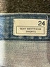Gap 100% Cotton Blue Denim Shorts Size 24 waist - photo 3