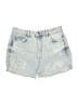 Refuge Blue Denim Shorts Size 5 - photo 1