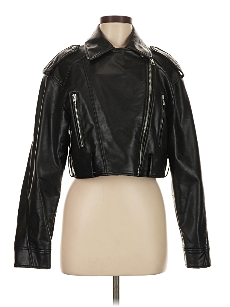 Pre-owned Zara Jacket In Black