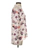 Candie's 100% Polyester Floral Ivory Long Sleeve Blouse Size S - photo 4