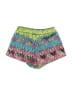 Les Tout Petits Chevron-herringbone Green Shorts Size 4 - photo 2