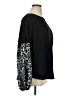 Amaryllis 100% Cotton Animal Print Black Pullover Sweater Size XL - photo 4