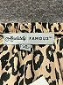 Absolutely Famous 100% Polyester Animal Print Tan Casual Dress Size S - photo 7