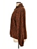 Shein Curve 100% Polyester Brown Long Sleeve Blouse Size 16 Plus (2) - photo 5