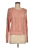 TOBI Chevron-herringbone Pink Pullover Sweater Size M - photo 1