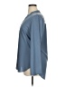 Gaharu 100% Polyester Blue Long Sleeve Blouse Size 0X (estimated) - photo 5