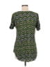 Pixley 100% Rayon Green Short Sleeve Blouse Size M - photo 2