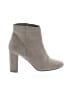 Material Girl Gray Tan Ankle Boots Size 10 - photo 1