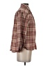 Max Studio 100% Cotton Plaid Brown 3/4 Sleeve Blouse Size S - photo 4