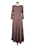 Unbranded Brown Casual Dress Size M (estimated) - photo 2