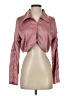 Thread Story 100% Polyester Pink Long Sleeve Blouse Size S (estimated) - photo 1