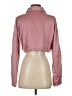 Thread Story 100% Polyester Pink Long Sleeve Blouse Size S (estimated) - photo 2