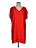 Three Eighty Two 100% Polyester Solid Red Casual Dress Size S - photo 1