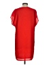 Three Eighty Two 100% Polyester Solid Red Casual Dress Size S - photo 2