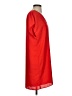 Three Eighty Two 100% Polyester Solid Red Casual Dress Size S - photo 4