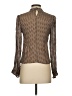 Conditions Apply 100% Viscose Tan Long Sleeve Blouse Size XS - photo 2