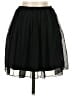 Sparkle & Fade 100% Polyester Solid Black Formal Skirt Size S - photo 1