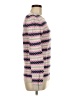 Talbots Chevron-herringbone Pink Pullover Sweater Size S - photo 4