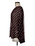 Pleione 100% Polyester Black Long Sleeve Blouse Size M - photo 5
