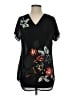 CAbi Black Short Sleeve Blouse Size XS - photo 1