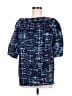 Unbranded 100% Cotton Blue 3/4 Sleeve Blouse Size M - photo 1