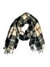 Look 100% Polyester Plaid Black Scarf One size - photo 1