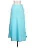 J.Crew 100% Polyester Solid Teal Blue Formal Skirt Size XXS - photo 1