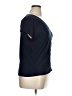 Diana Belle Blue Short Sleeve Top Size XL - photo 4