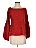 Blue Tassel Tweed Red Pullover Sweater Size XS - photo 1