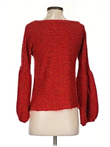 Blue Tassel Pullover Sweater (view 2)