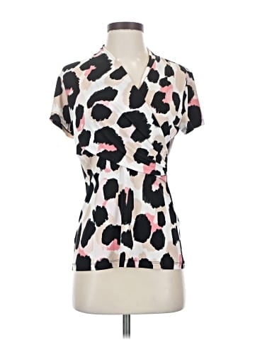 DKNY Short Sleeve Blouse (view 1)