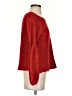 Blue Tassel Tweed Red Pullover Sweater Size XS - photo 4