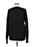 The Bright Side Metallic Black Pullover Sweater Size M - photo 2