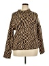 Ann Taylor Animal Print Brown Pullover Sweater Size XXL - photo 1