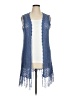 Oh MG! 100% Acrylic Blue Cardigan Size XL - photo 1