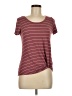 Nine Britton Burgundy Short Sleeve Top Size XS - photo 1
