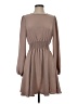 Assorted Brands 100% Polyester Solid Tan Casual Dress Size S - photo 1