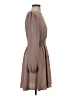 Assorted Brands 100% Polyester Solid Tan Casual Dress Size S - photo 4