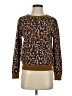 J.Crew Animal Print Brown Pullover Sweater Size S (estimated) - photo 1
