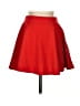 Deb Solid Red Casual Skirt Size S - photo 1