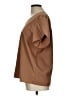 Shein Brown Short Sleeve Blouse Size 12 - photo 5