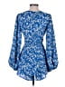 Princess Polly 100% Polyester Floral Blue Romper Size 2 - photo 2
