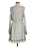 Maurices 100% Polyester Stripes Gray Casual Dress Size M - photo 2