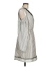 Maurices 100% Polyester Stripes Gray Casual Dress Size M - photo 4