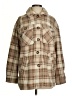Love Tree 100% Polyester Plaid Brown Coat Size S - photo 1