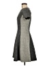 Lela Rose 100% Polyester Tweed Gray Casual Dress Size 4 - photo 5