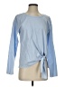Theory Blue Long Sleeve Top Size P (petite) - photo 1