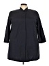 Marina Rinaldi Black 3/4 Sleeve Button-Down Shirt Size 22 (31) - photo 1