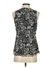 Banana Republic 100% Polyester Gray Sleeveless Blouse Size 0 - photo 2
